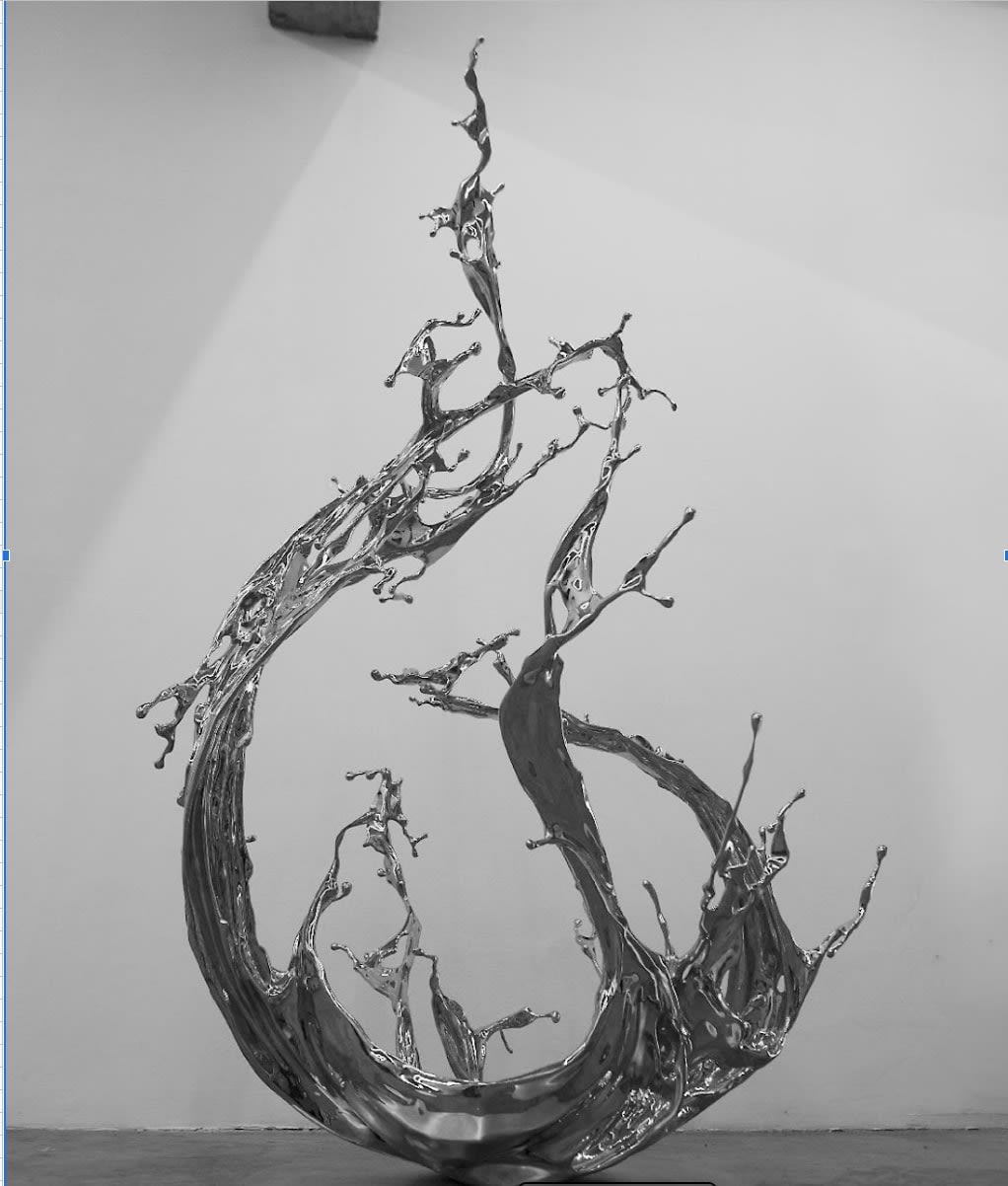 Zheng Lu, Water in Dripping-Winter rain - 淋漓-冬雨, 2025