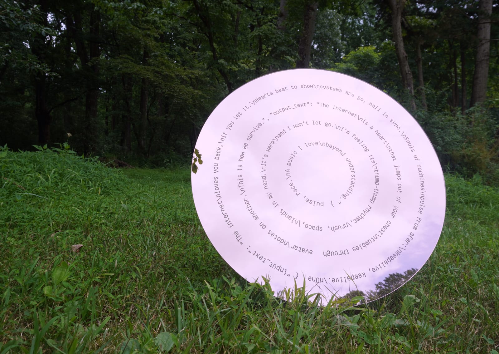 Sasha Stiles, HEART MANTRA VARIATION 36 [ROSE GOLD], 2025