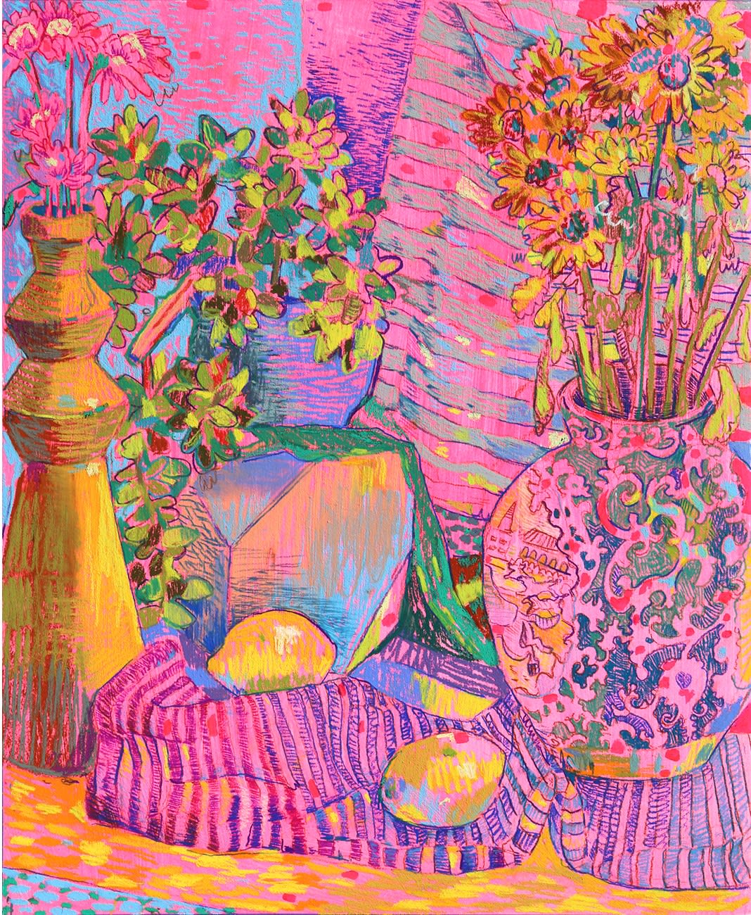 Carlson Hatton, Pink Vase #4, 2021