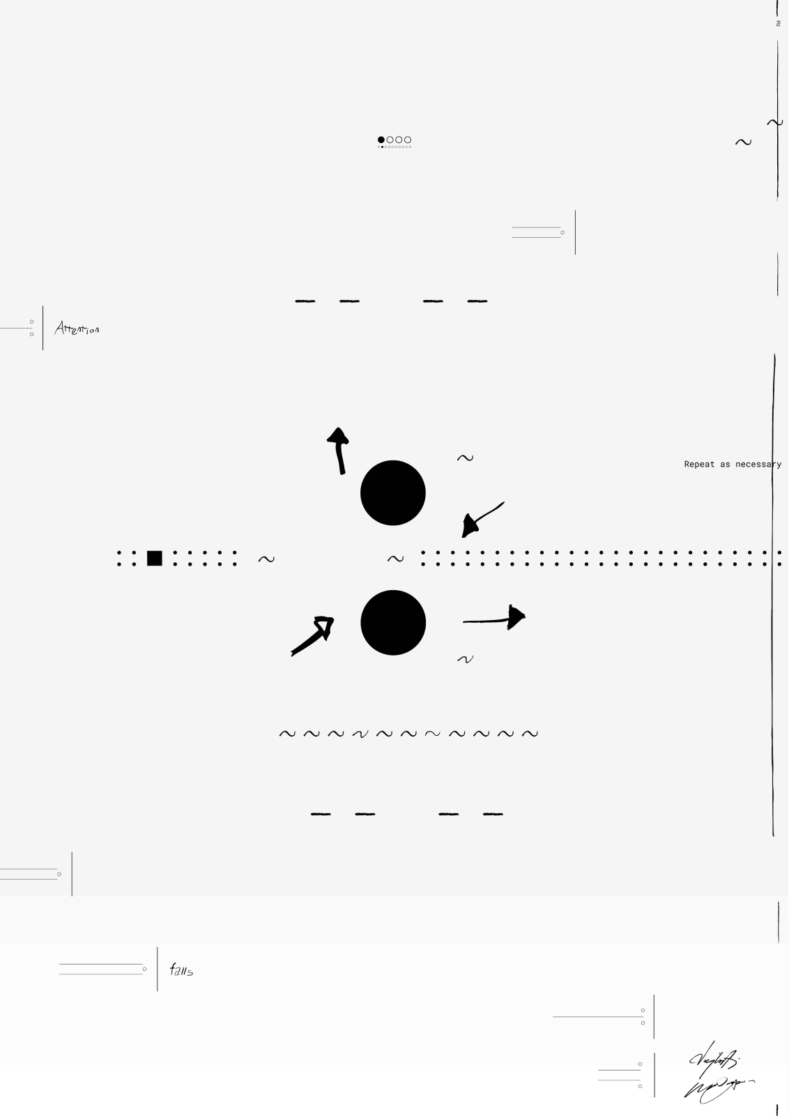 Operator, Repeat as necessary #2 - Attention falls , 2025