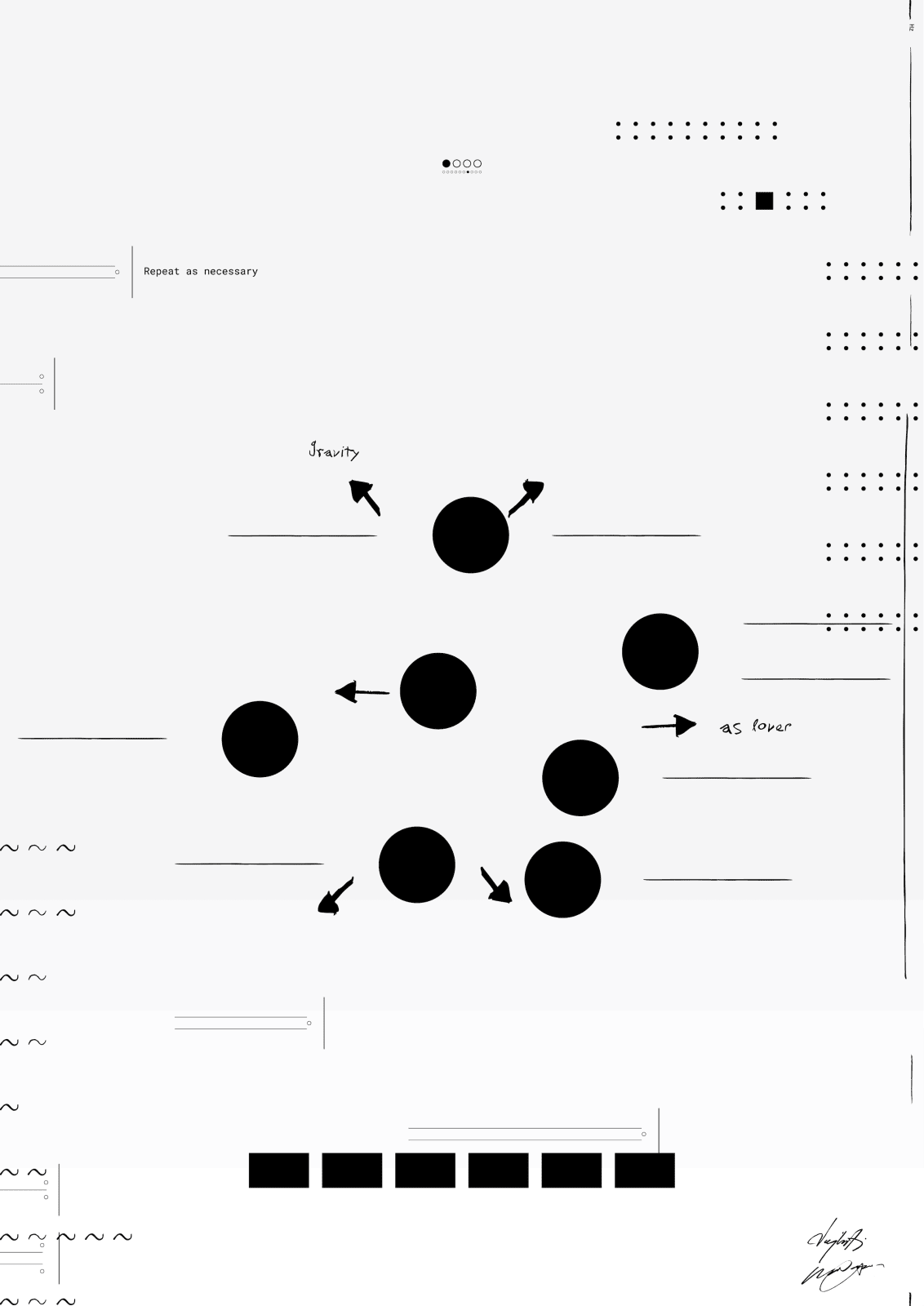 Operator, Repeat as necessary #7 - Gravity as lover, 2025