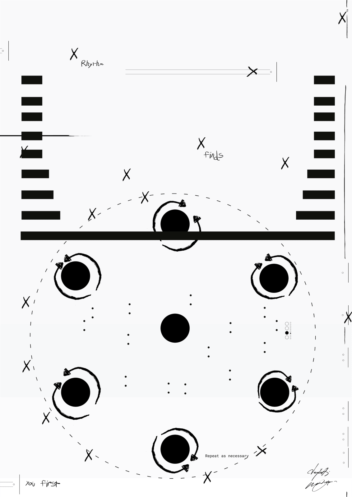 Operator, Repeat as necessary #14 - Rhythm finds you first, 2025