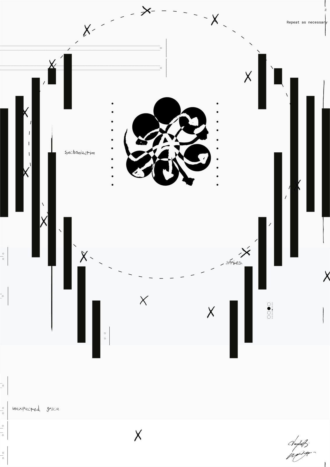 Operator, Repeat as necessary #16 - Synchronization arrives, unexpected grace, 2025