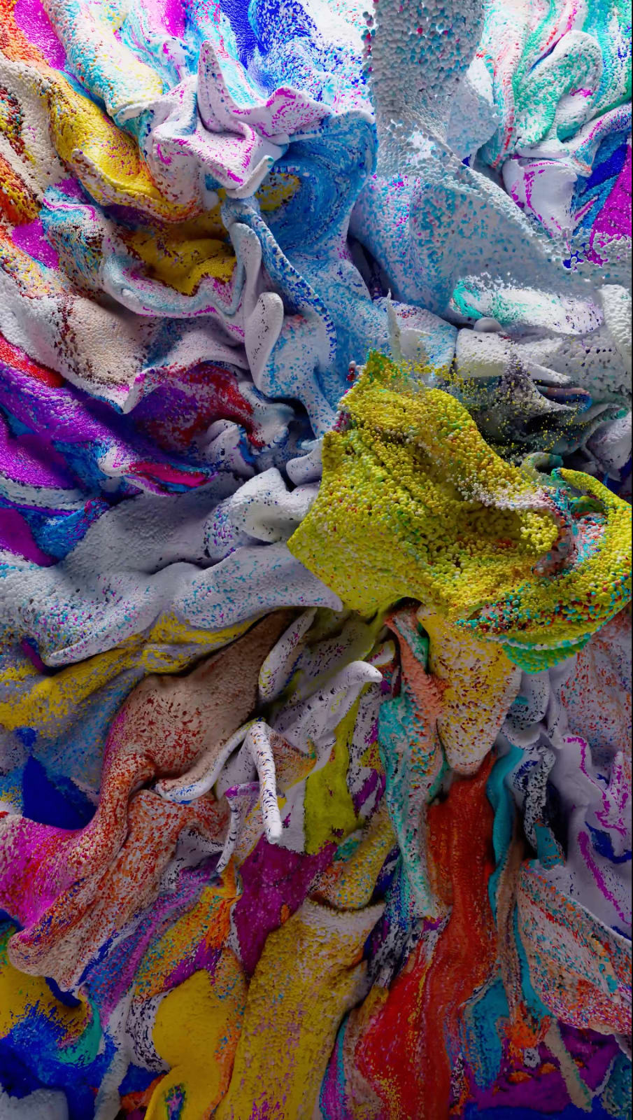Yawanawa & Refik Anadol, Winds of Yawanawa Print Claim, 2023