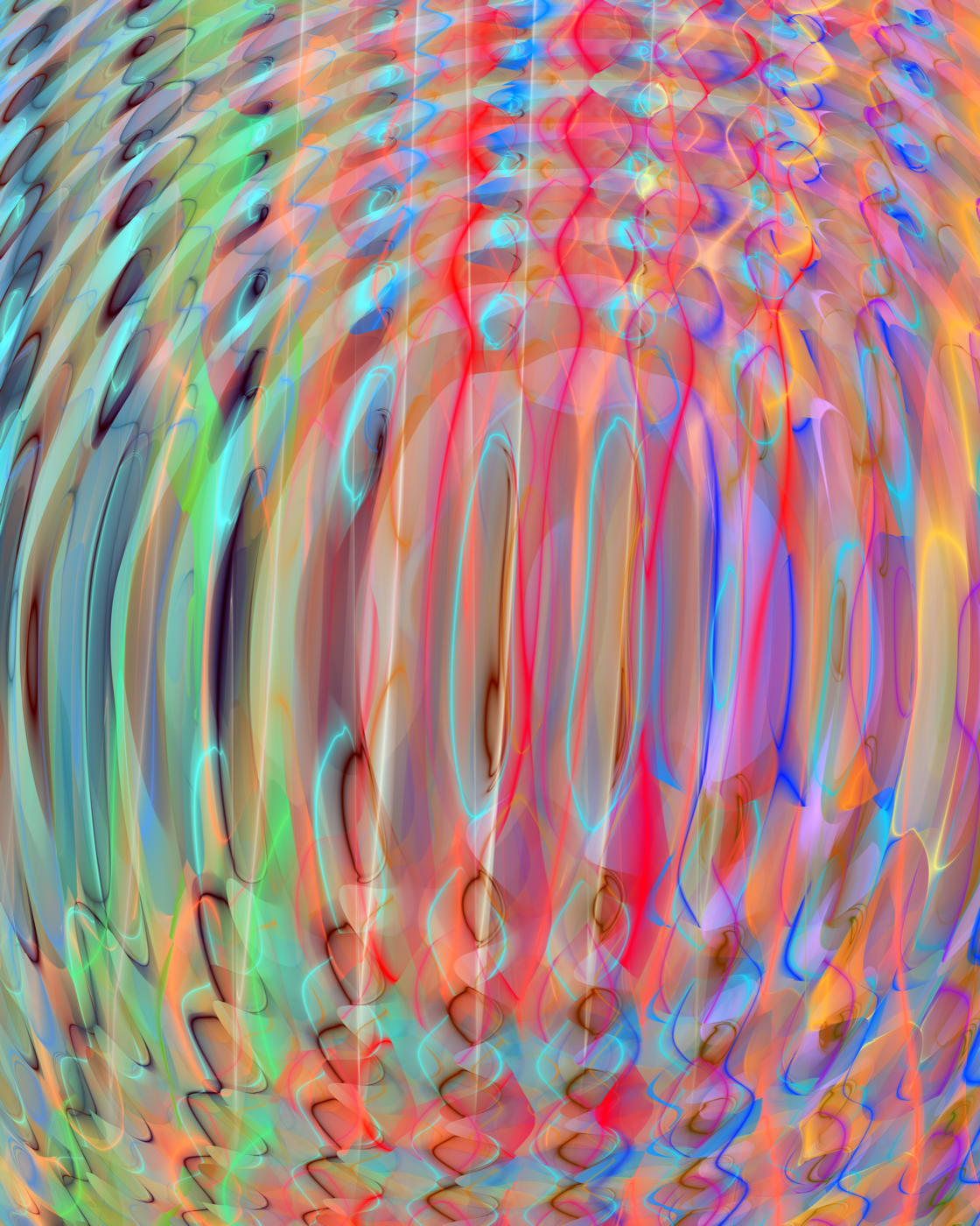 Zachary Lieberman, Ripple Study #6, 2024
