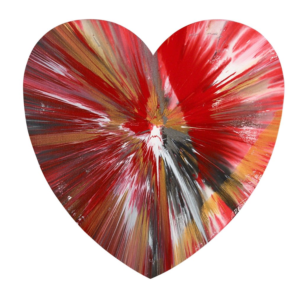 Damien Hirst, Spin Heart, 2009