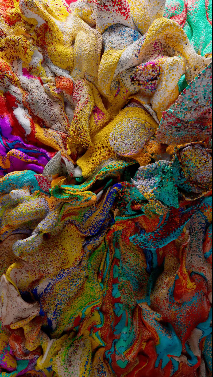 Yawanawa & Refik Anadol, Winds of Yawanawa Print Claim, 2023