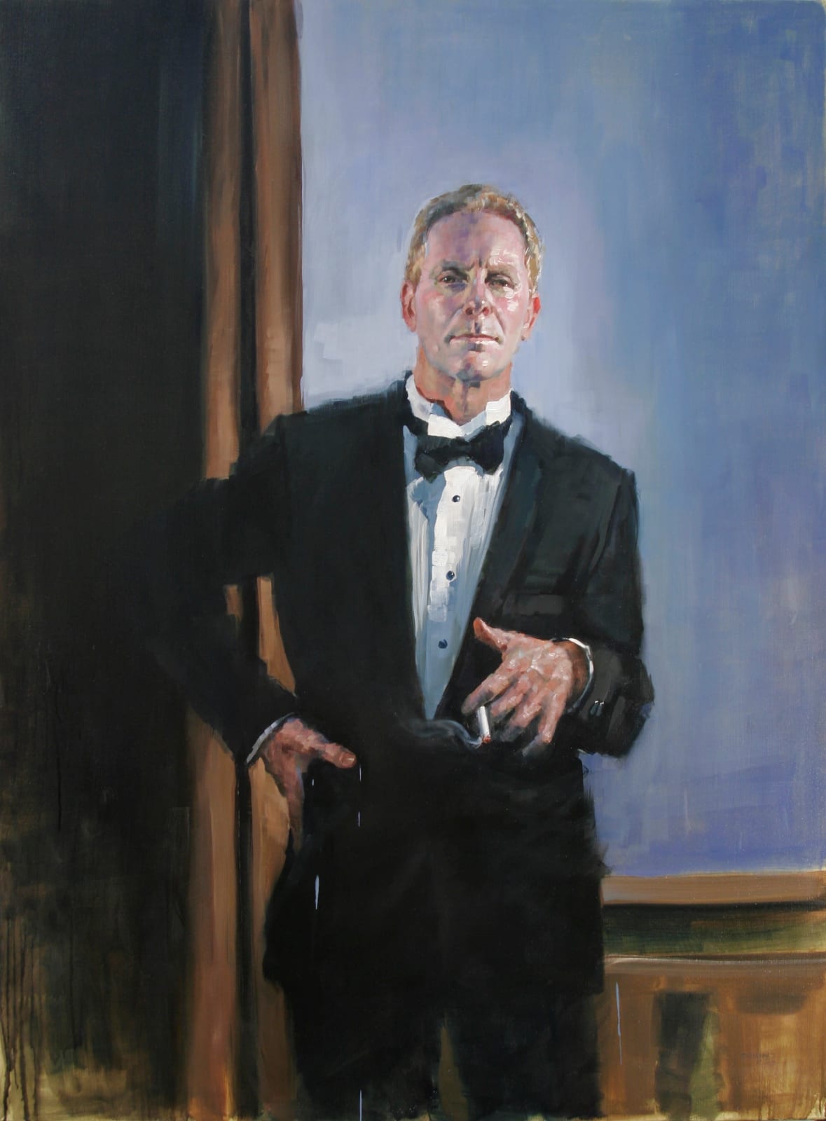 Jorg Dubin, Self-Portrait After Beckmann, 2012