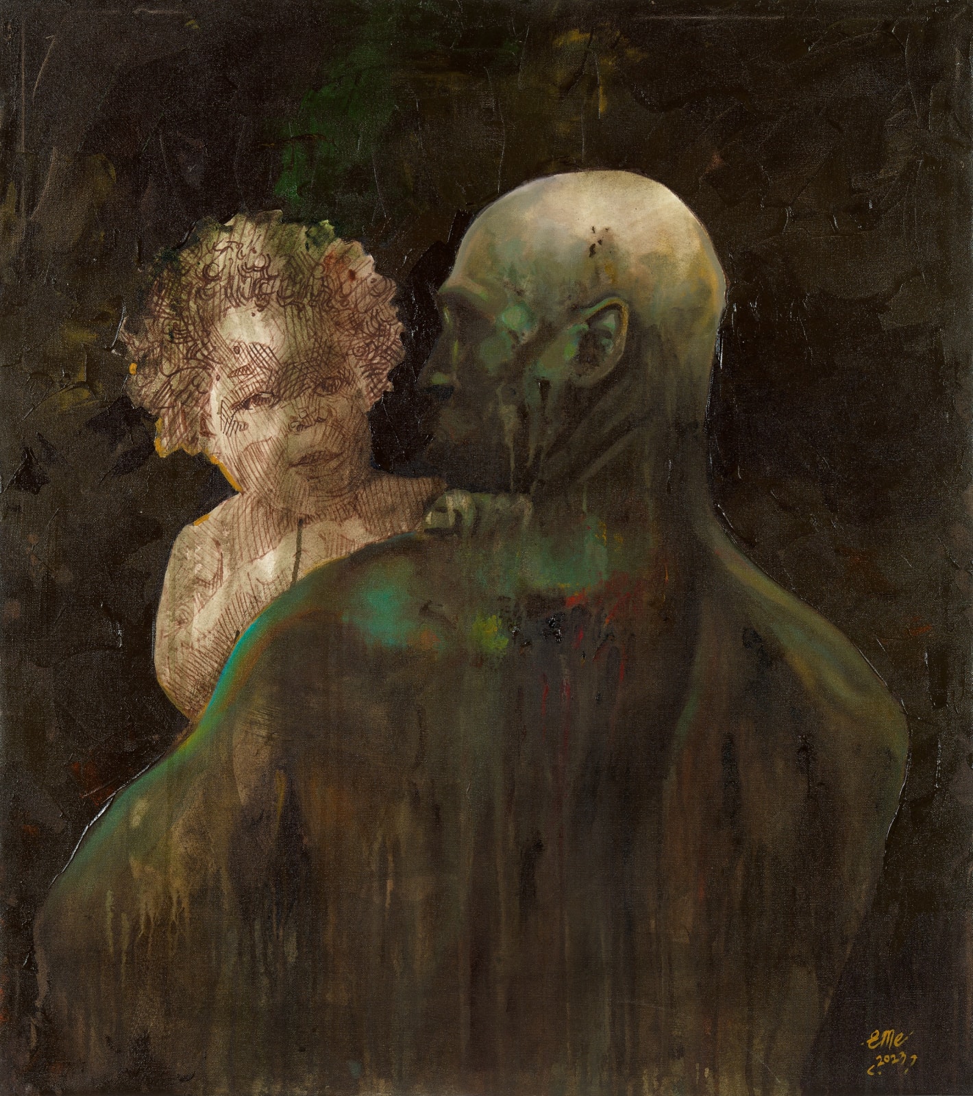 Eme Omeh, Pain of Man's Dominance , 2023