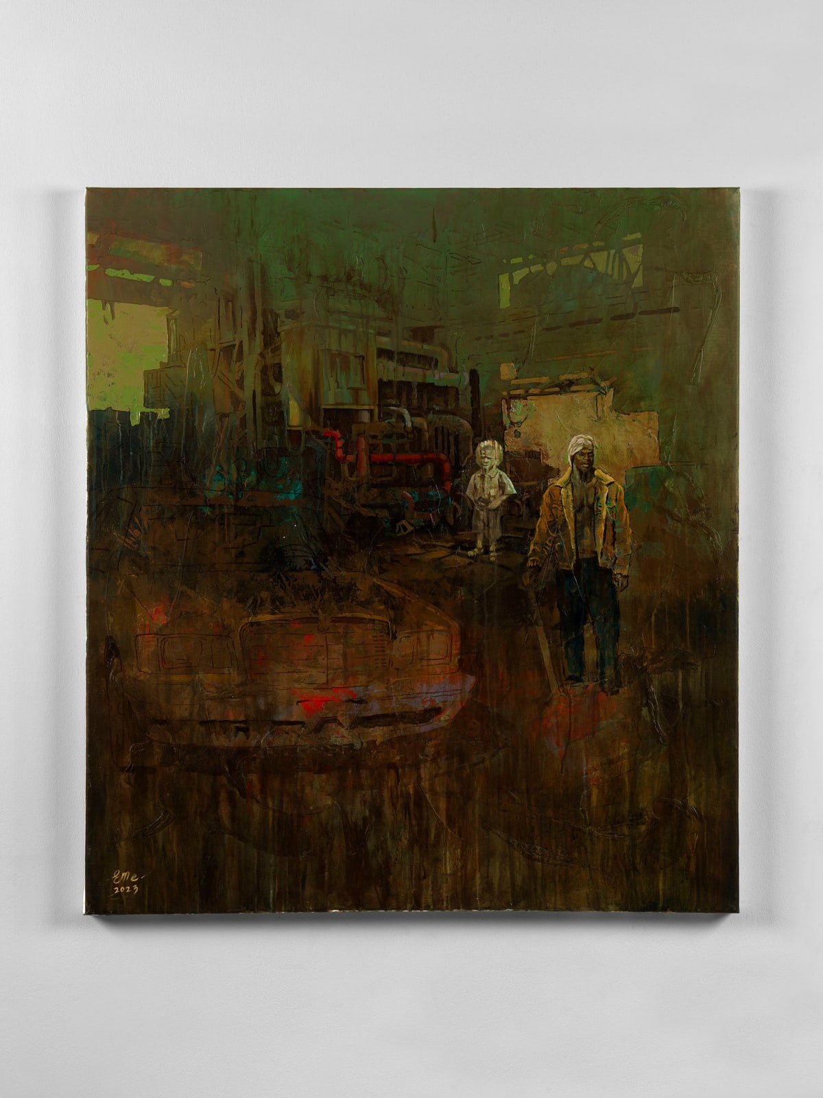 Eme Omeh, Aged Beauty (Conversation With Time), 2024