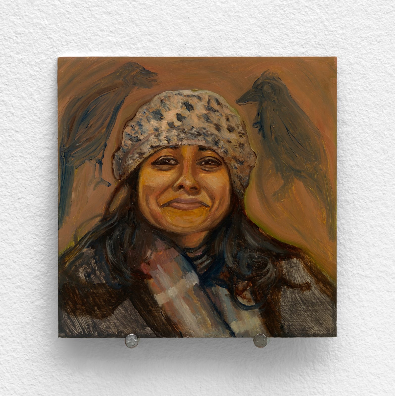 Anjalee Malan, Self-portrait with my ancestors, 2024