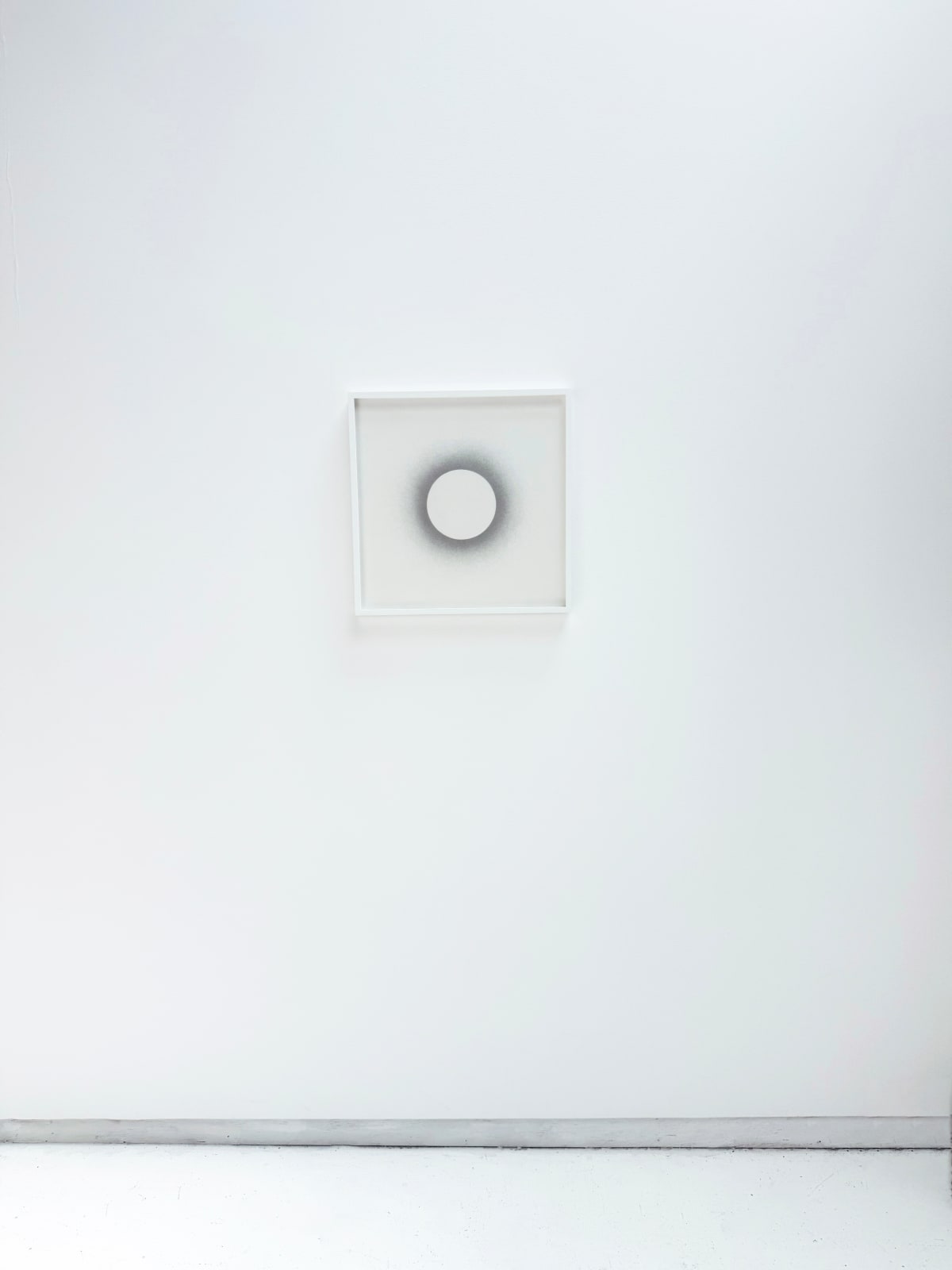 Tyrell Collins, Backlit Sphere on White (2), 2025