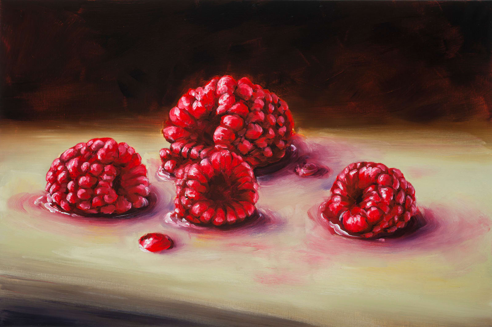 Cornelius Völker, Raspberries, 2018