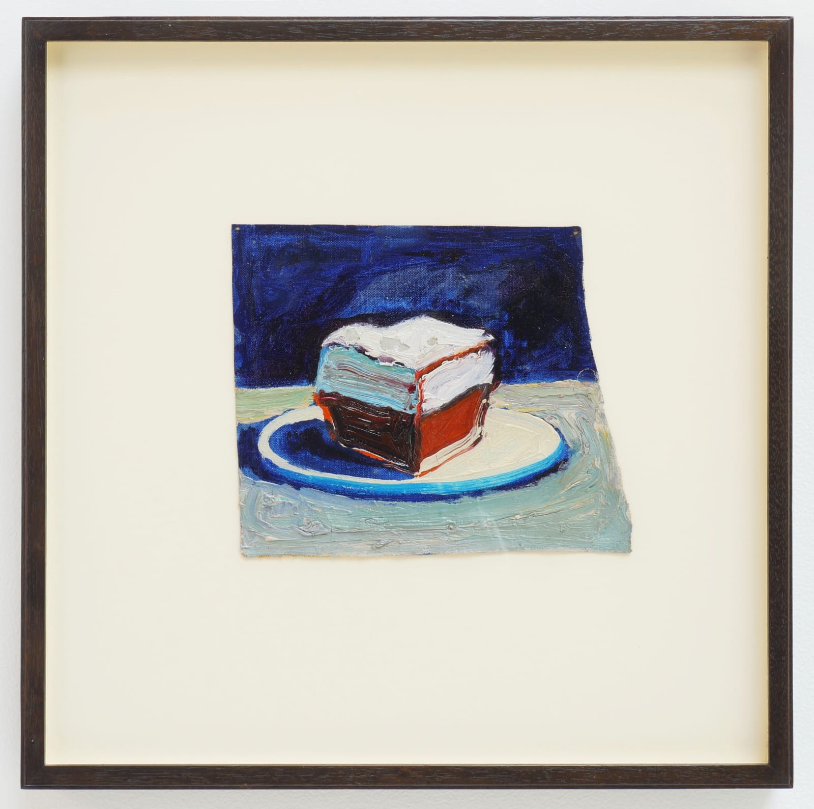 Wayne Thiebaud, Untitled (Chocolate Meringue Pie), 1961