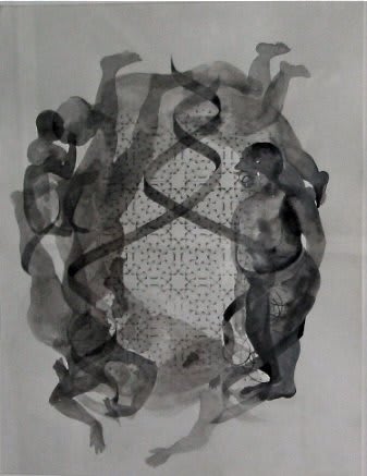 Shahzia Sikander, An Integrated Cup of Tea, 2009