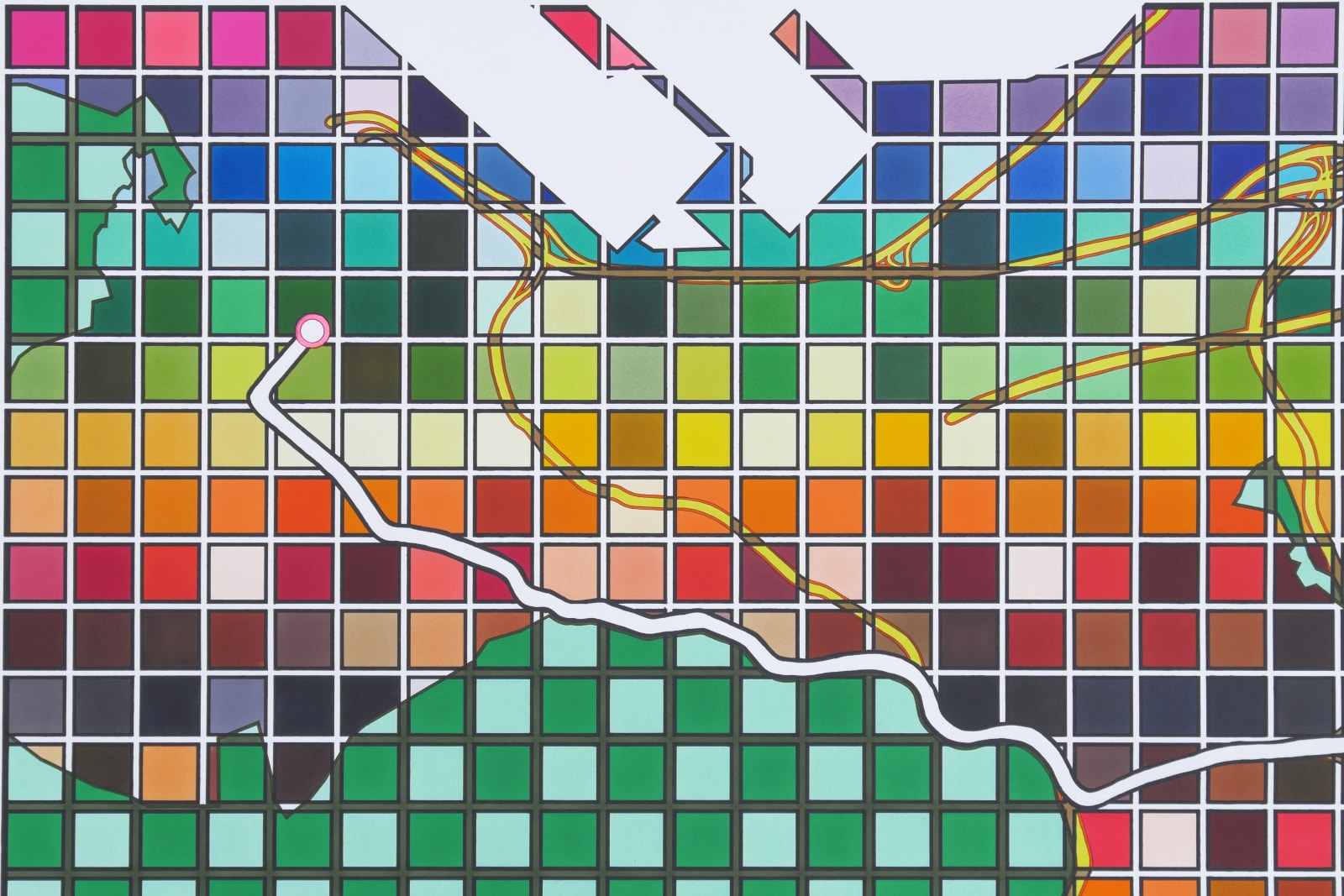 Detail of negative space