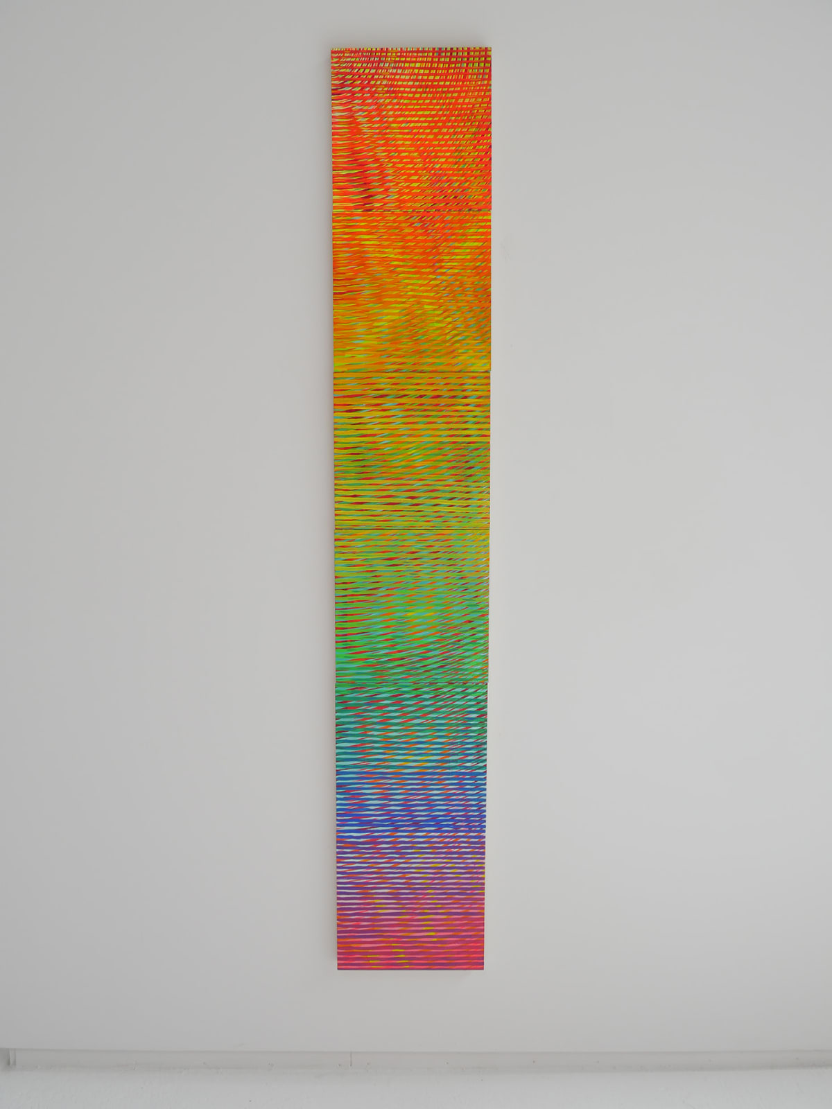 Installation view of Feelings on a Grid