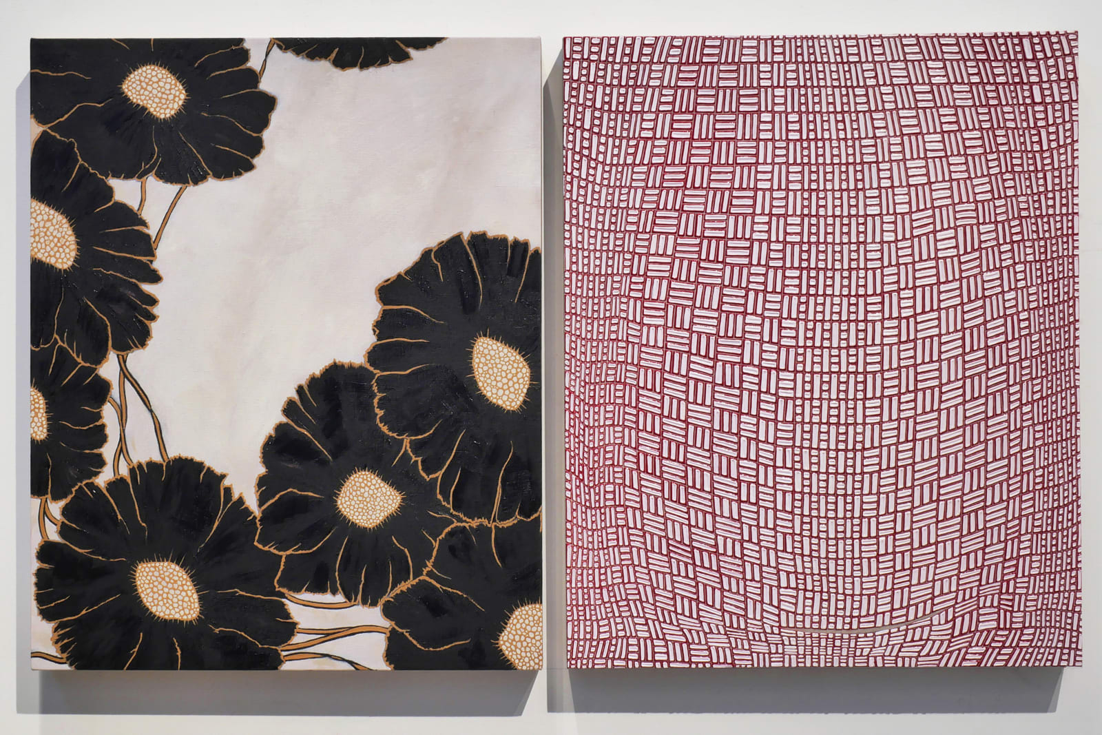 Andrea Higgins, Self-Portrait with Poppies, 2025