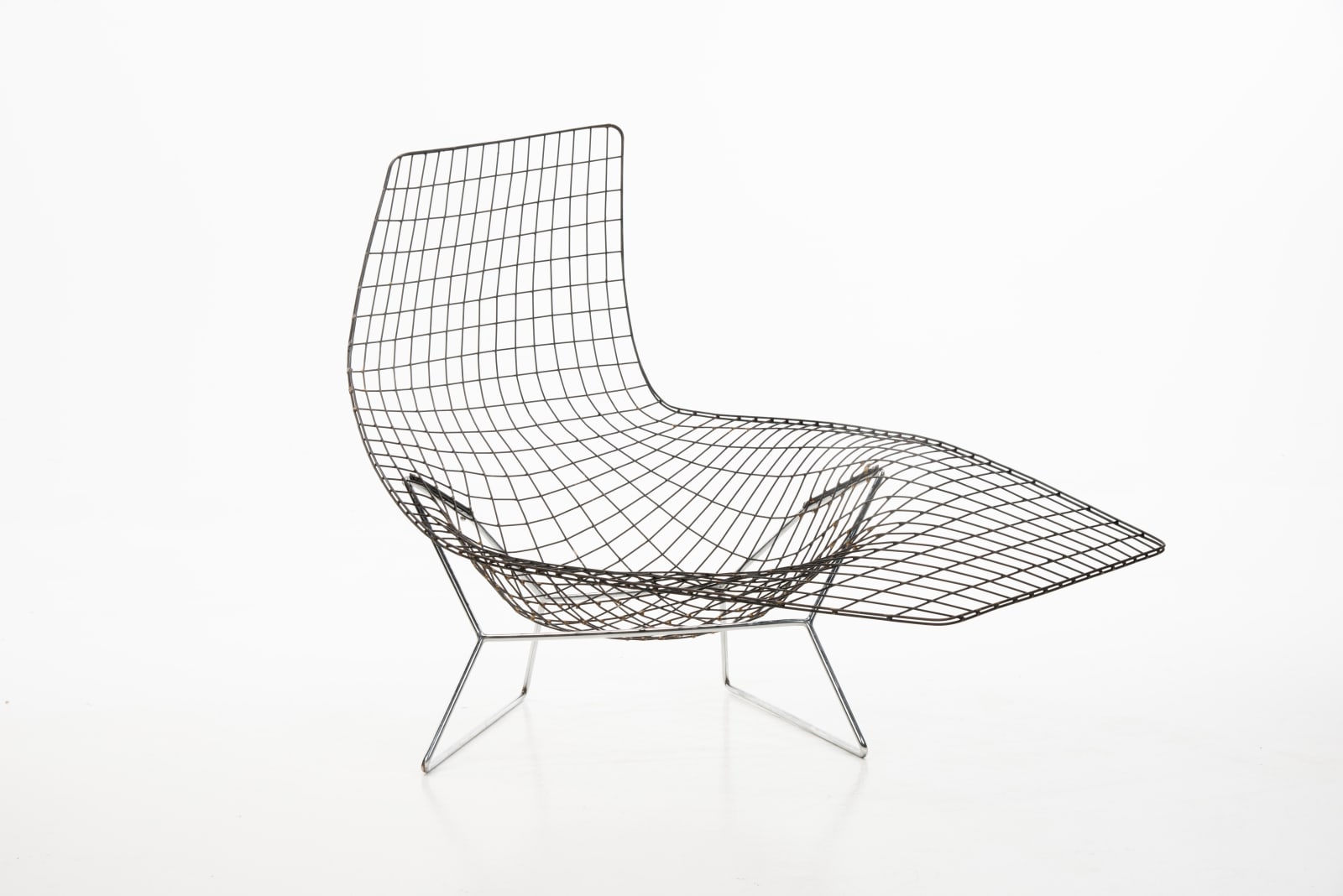Harry Bertoia, Artist-made Prototype for the Asymmetric Chaise Lounge, c. 1952