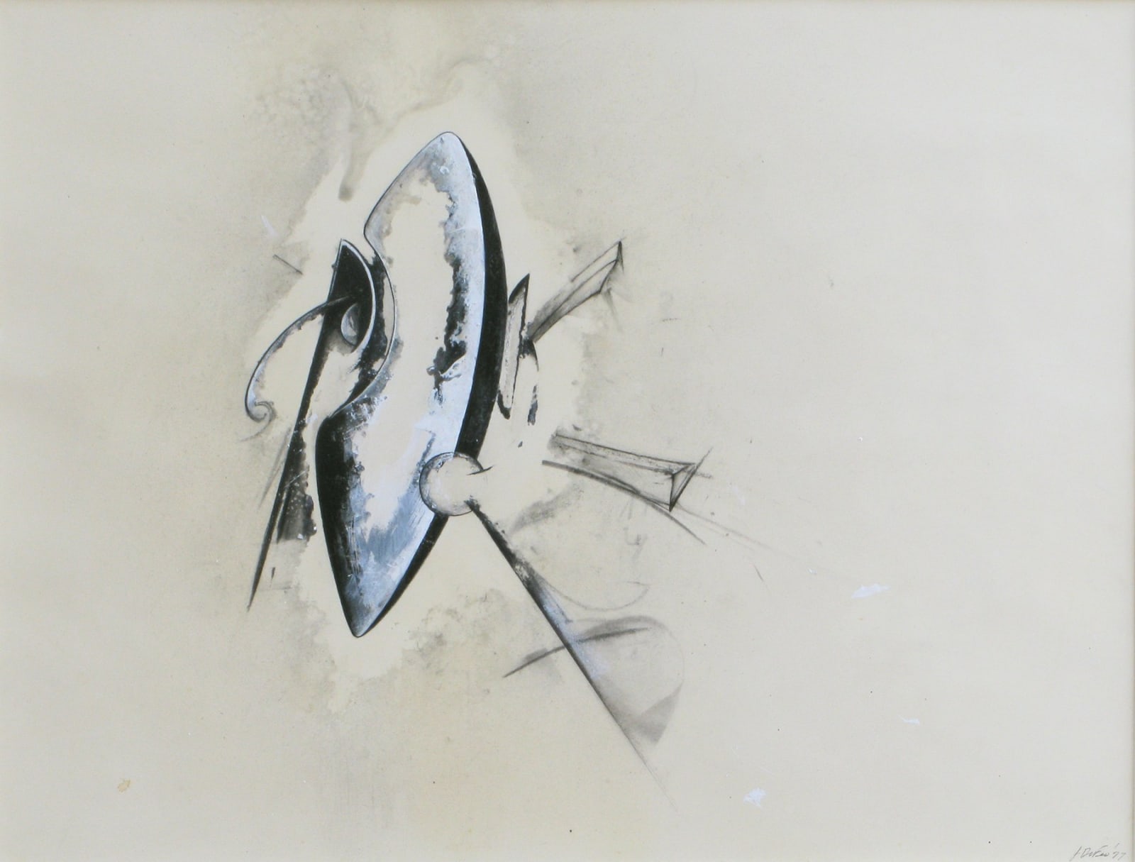 Jay DeFeo, Untitled (Jewelry series) E1053, 1976