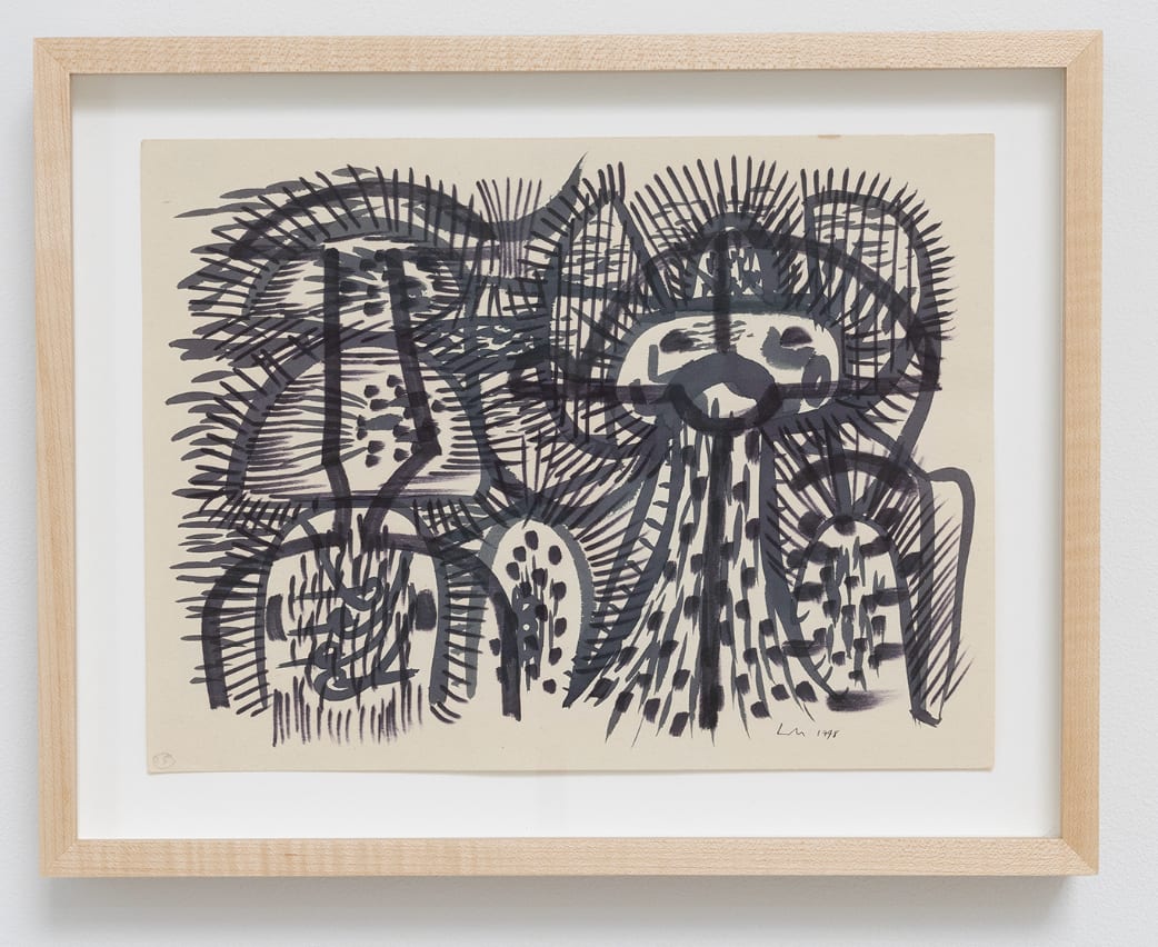 Lee Mullican, Untitled, 1948