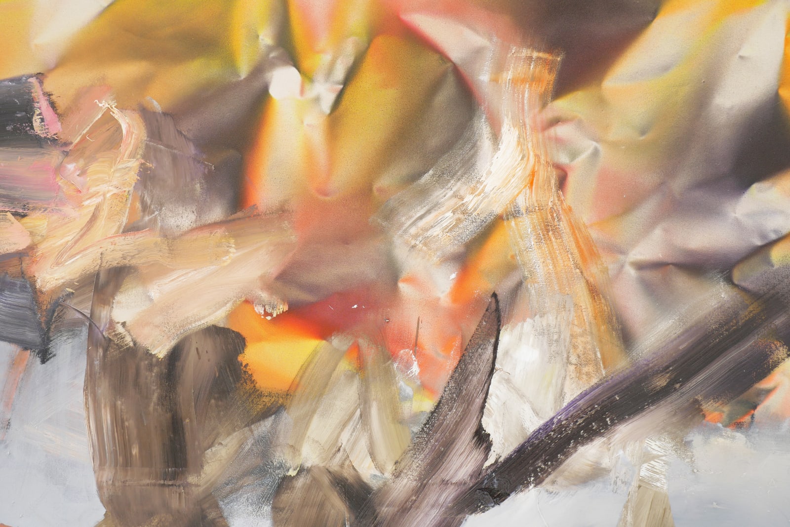 Detail of painting