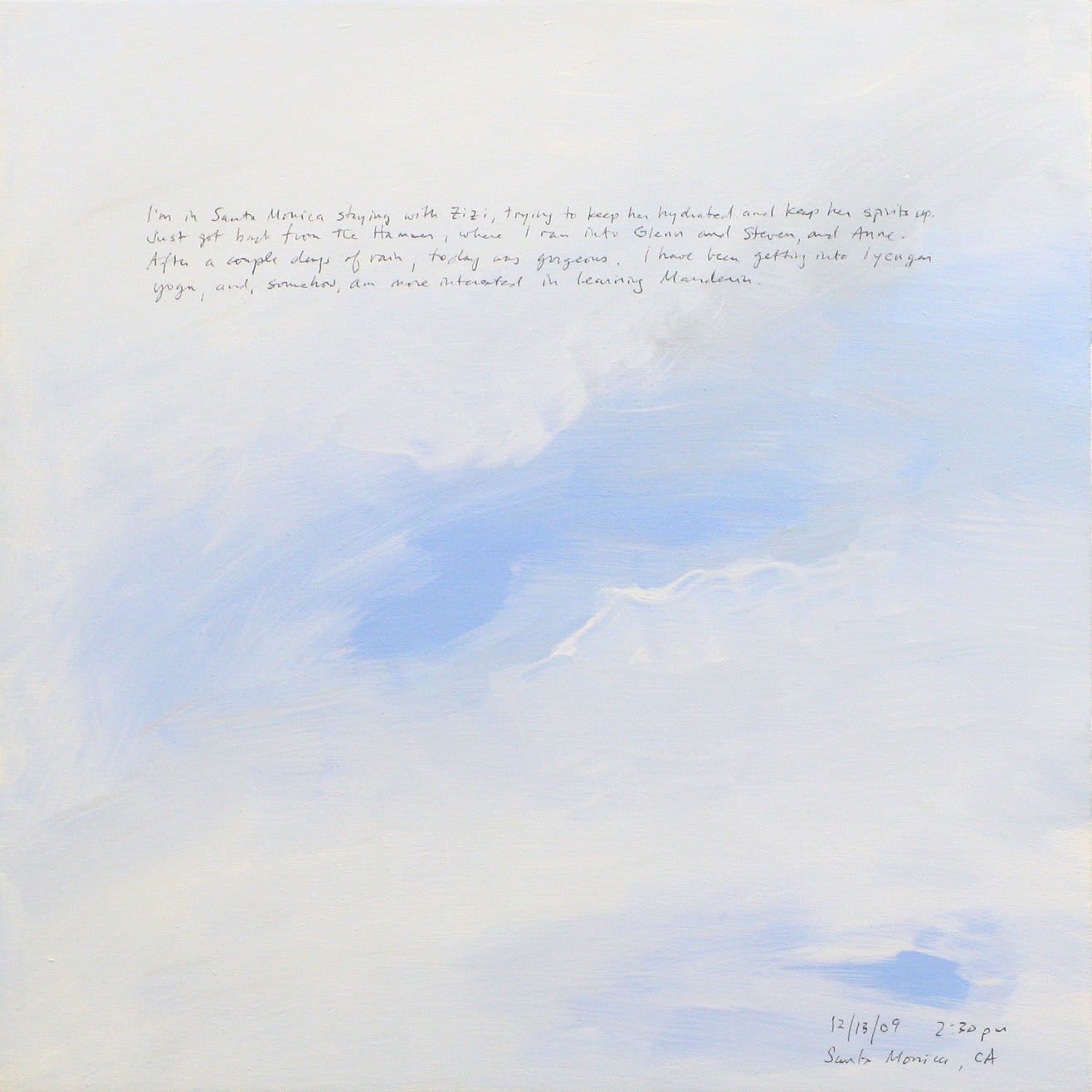 Byron Kim, Sunday Painting 12/13/2009, 2009