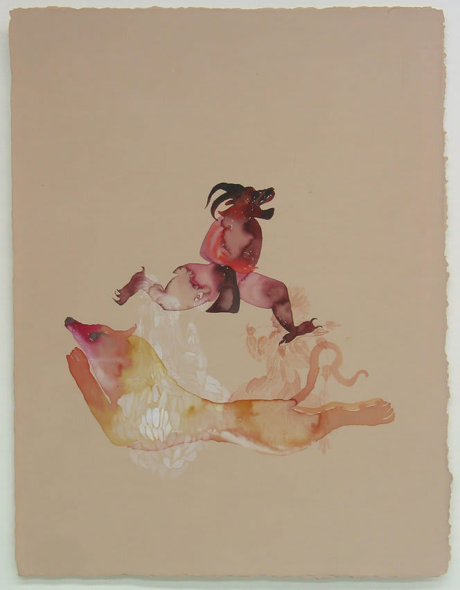 Shahzia Sikander, Plush Blush 4 (a&b), 2003