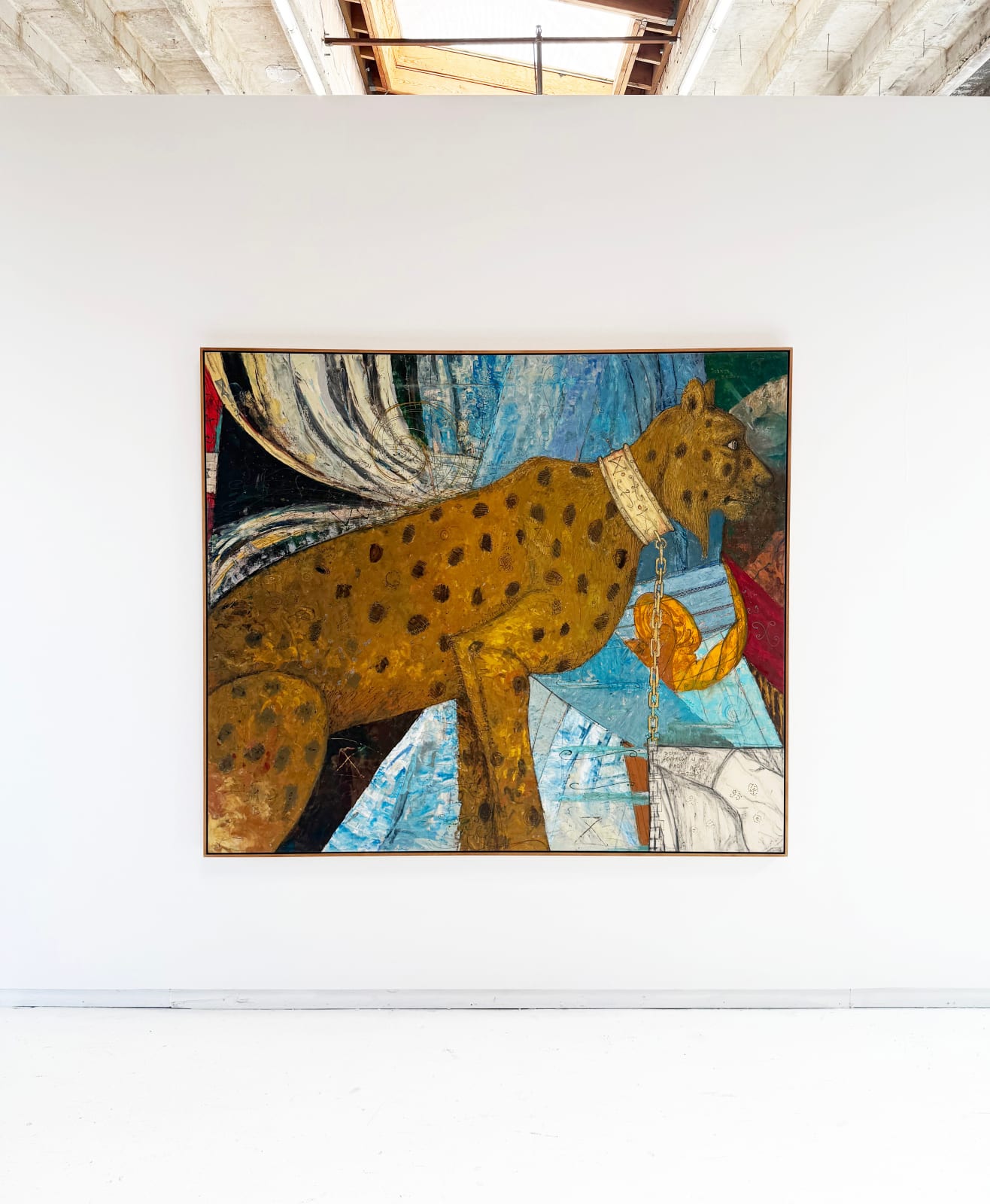 William T. Wiley, Animal Looking to the Future, 1995