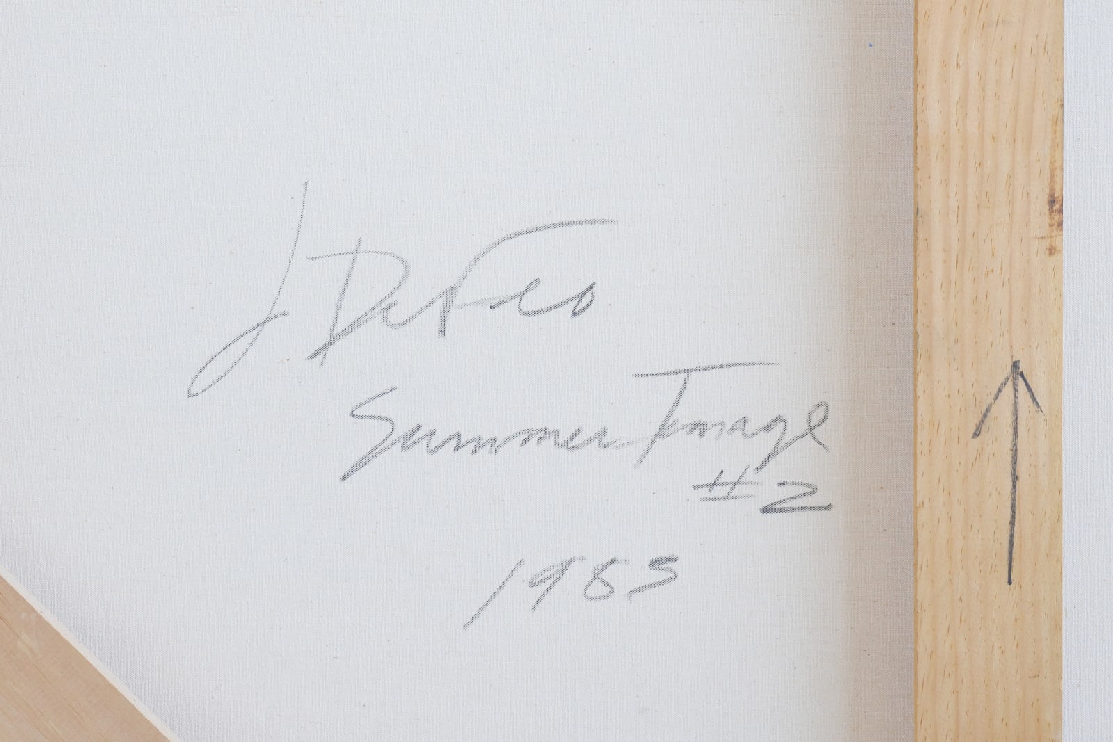 Jay DeFeo, Summer Image #2 (for My Mother), 1983-85