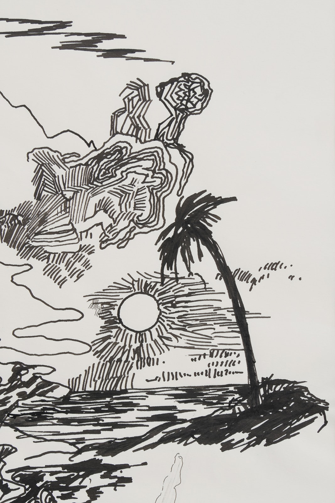 Detail of the upper right corner of ALOHA