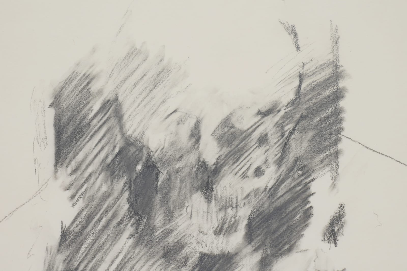 Jean Conner, UNTITLED (YOUNG WOMAN AND SKULL), 1963