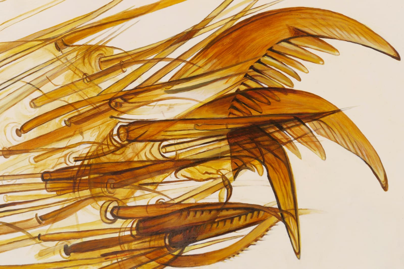 Detail of the upper right portion of Spider Foot
