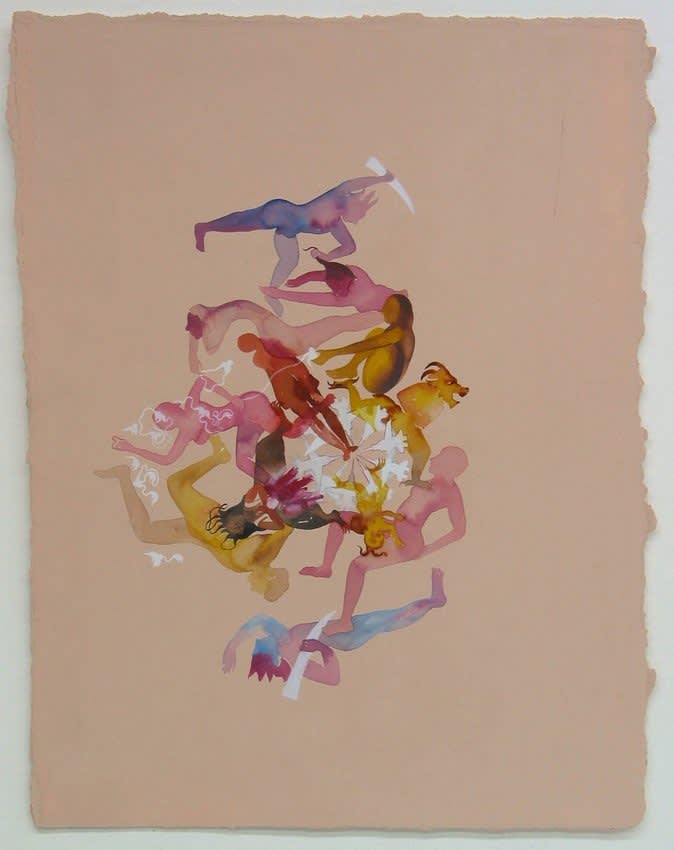 Shahzia Sikander, Plush Blush 7 (a&b), 2003