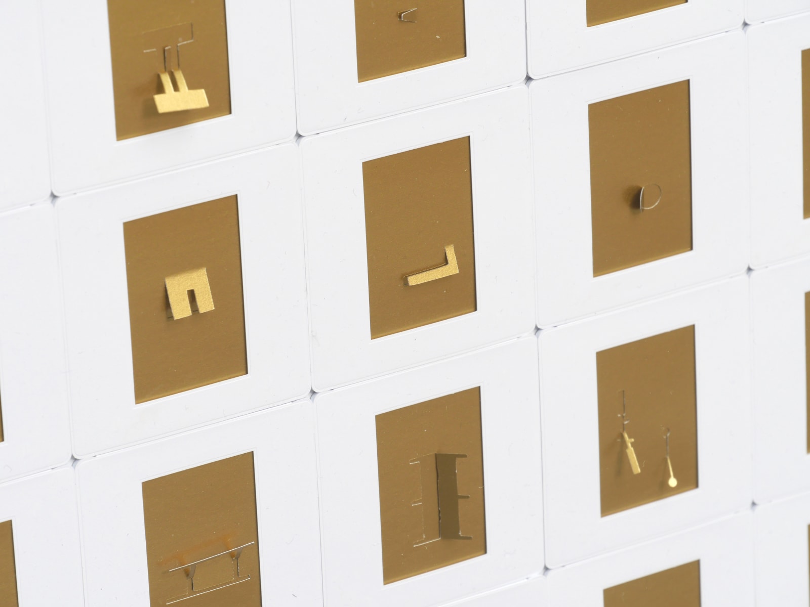 Marco Maggi, Gold is the New White, 2017