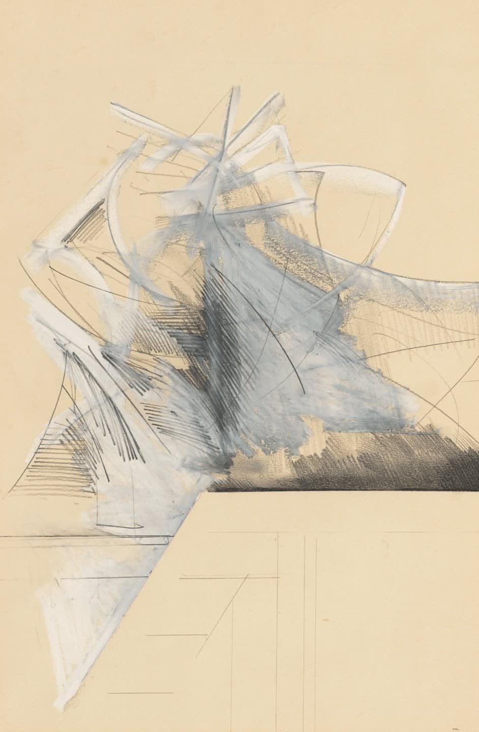 Jay DeFeo, Untitled (Architecture series), 1983