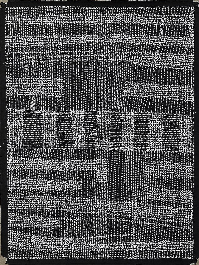 Dorothy Napangardi, Salt, 2005