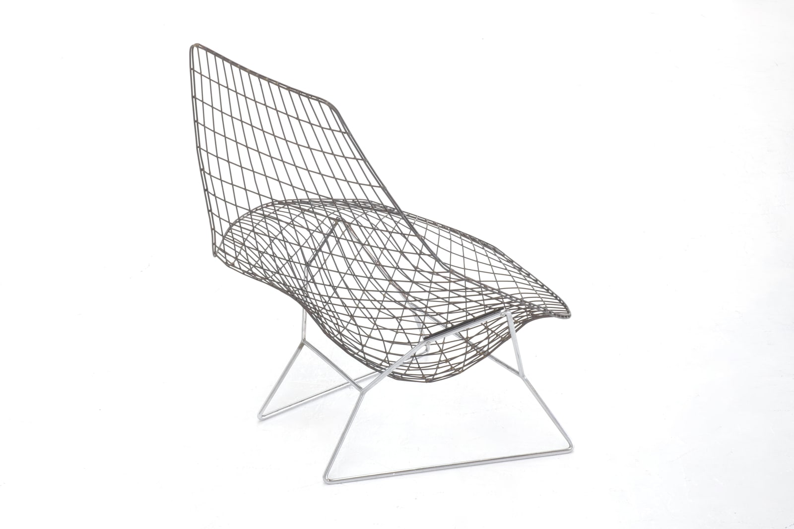 Harry Bertoia, Artist-made Prototype for the Asymmetric Chaise Lounge, 1951/1952