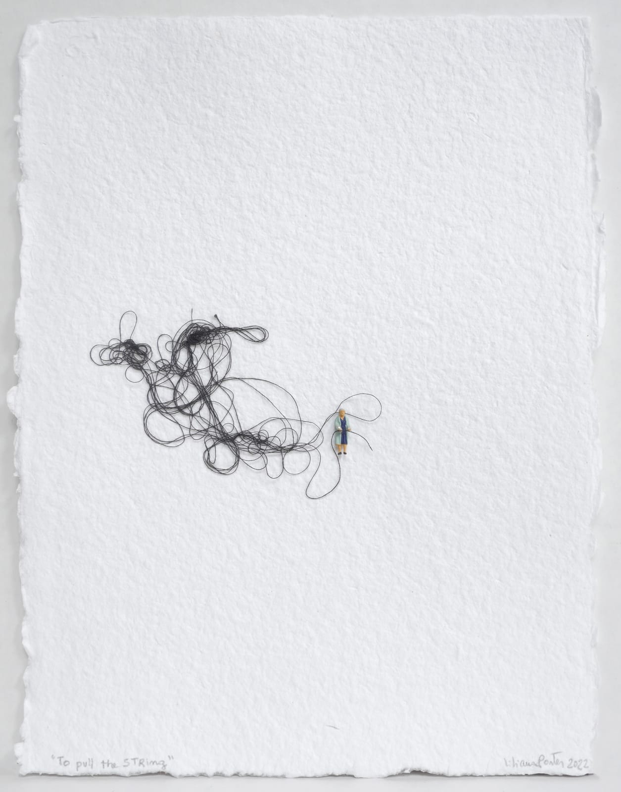 Liliana Porter, To Pull the String, 2022