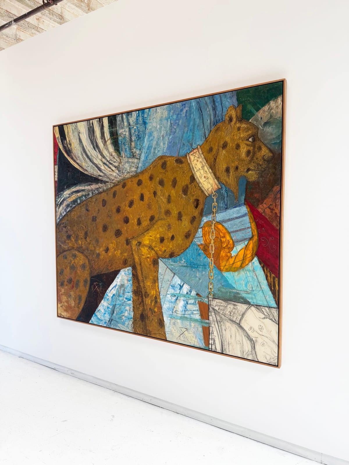 William T. Wiley, Animal Looking to the Future, 1995