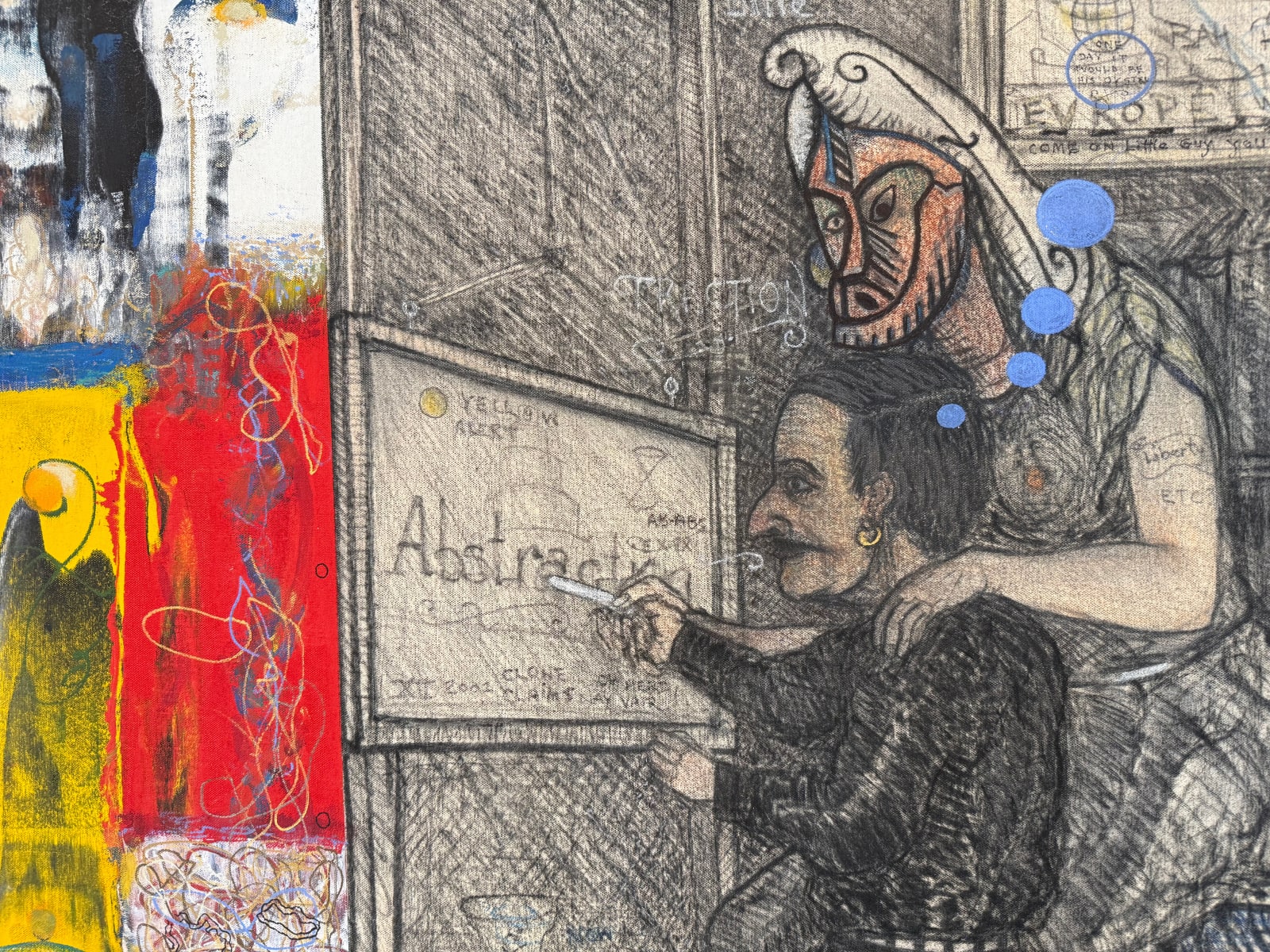 William T. Wiley, G.R. Amused, 2003