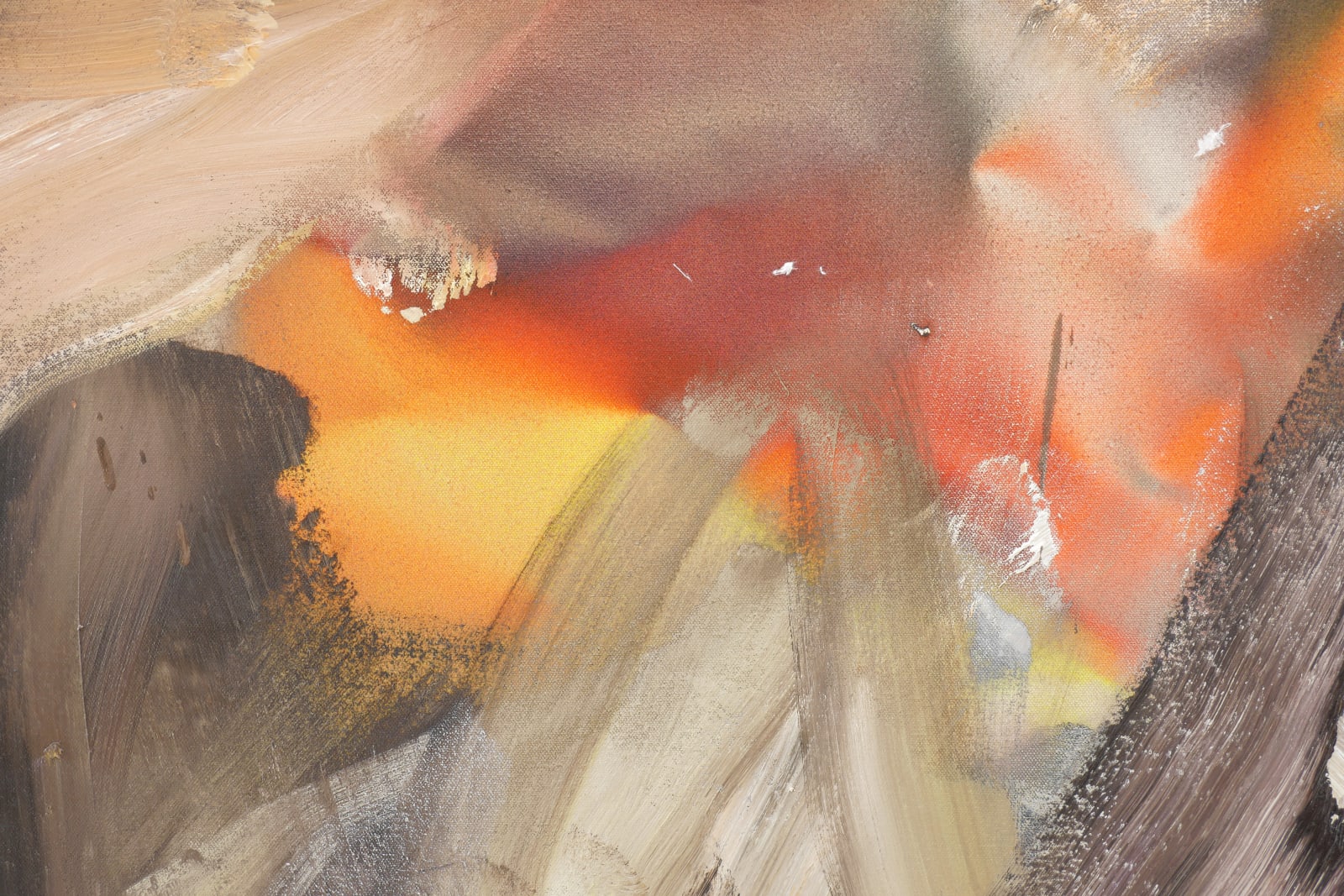 Detail of painting