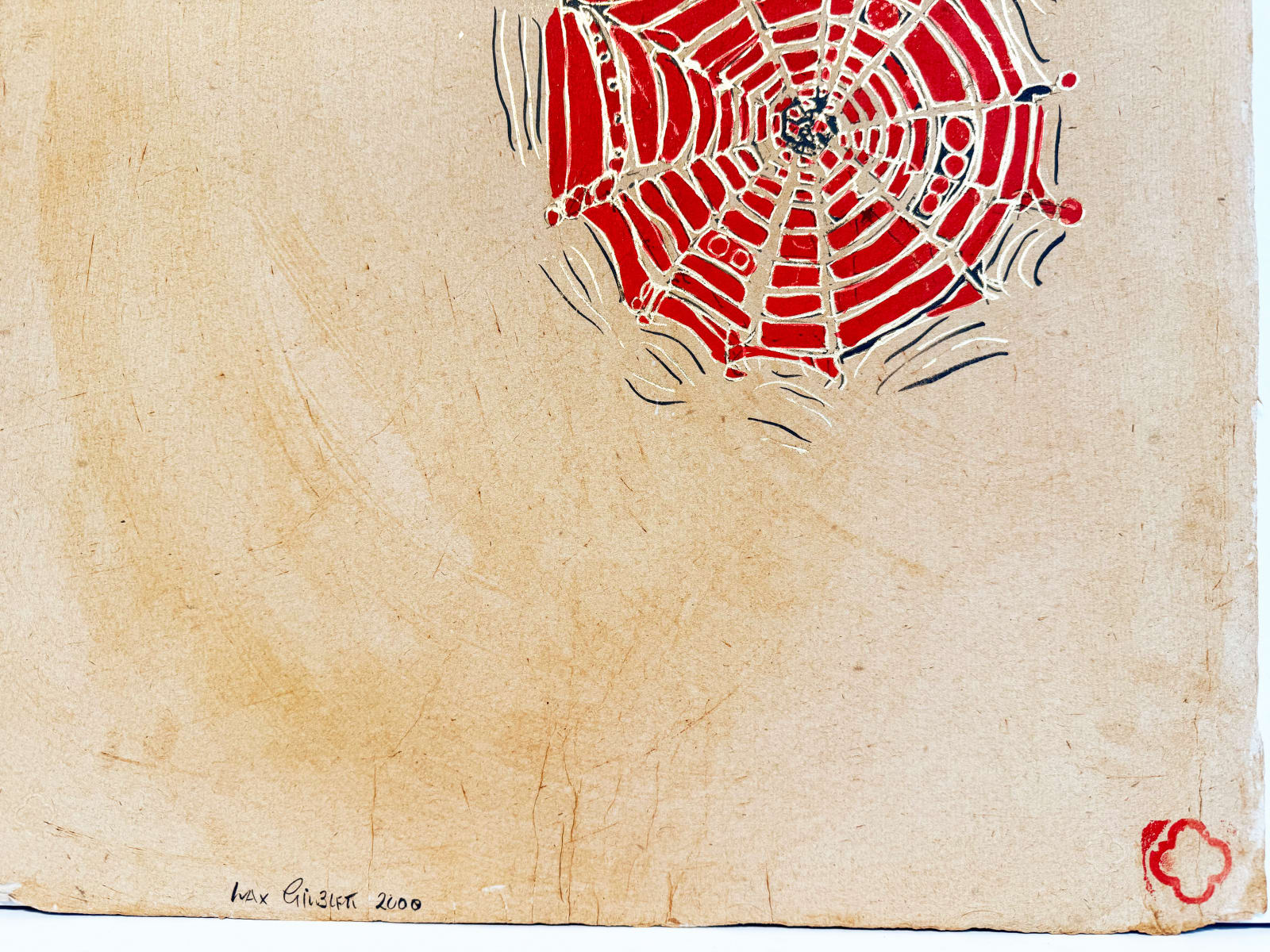 Max Gimblett, Her Visit, 2000