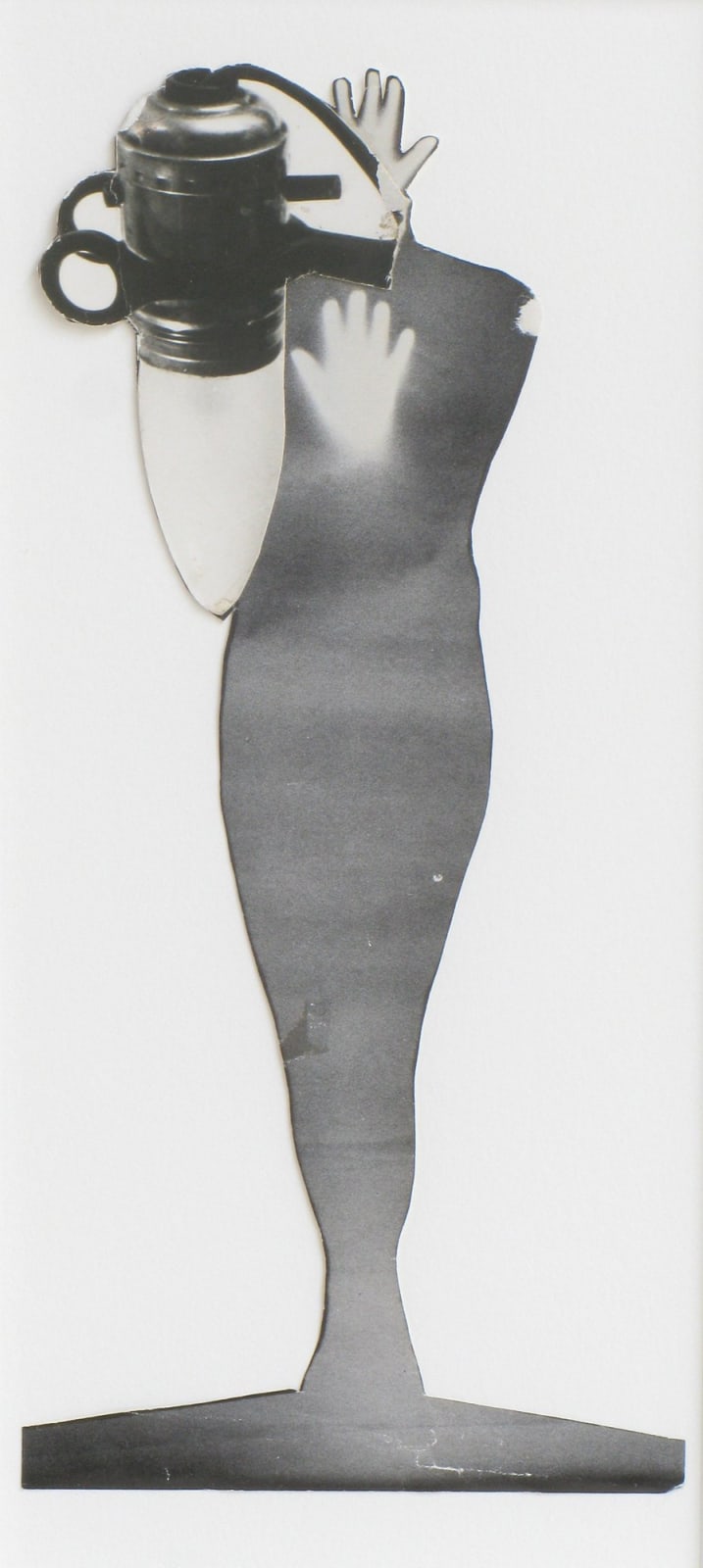 Jay DeFeo, Untitled (Bruce Conner angel collage), c. 1975-6