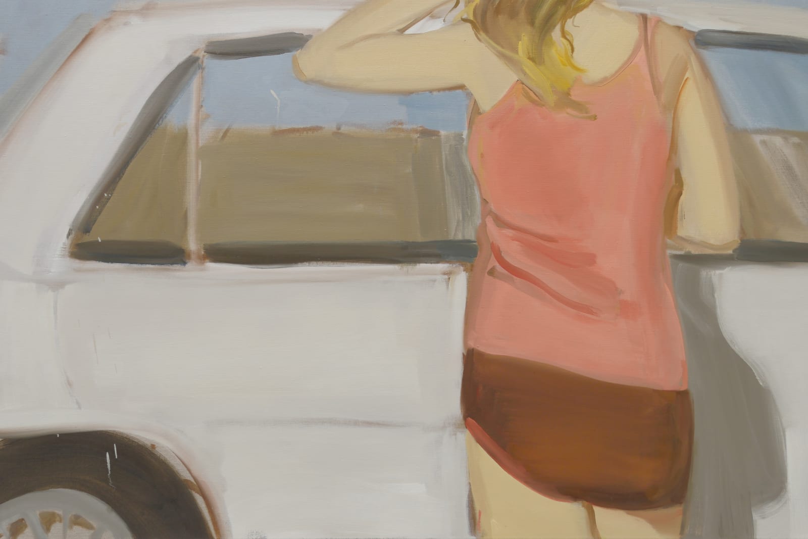 Detail of Untitled (White Car).