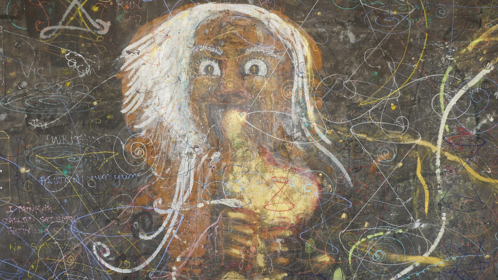 William T. Wiley, Sauturn Eatin His Kids - After Goya, 1996