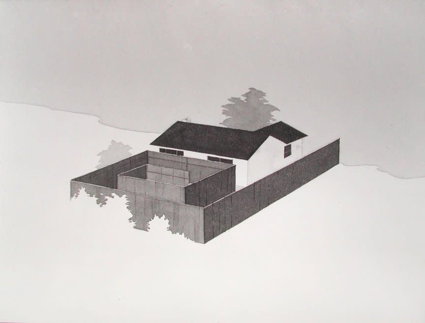 Chris Ballantyne, Untitled Backyard (Maze), 2009