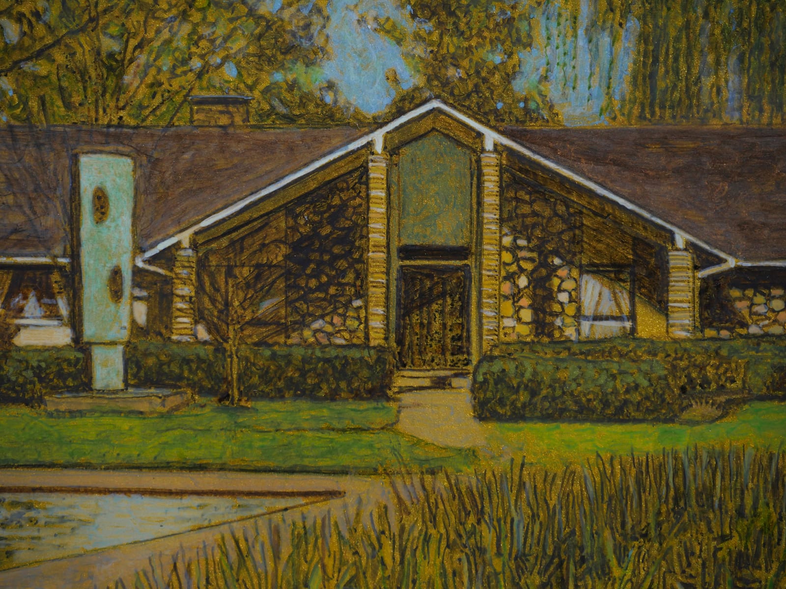 Detail of Lonely Weekends.
