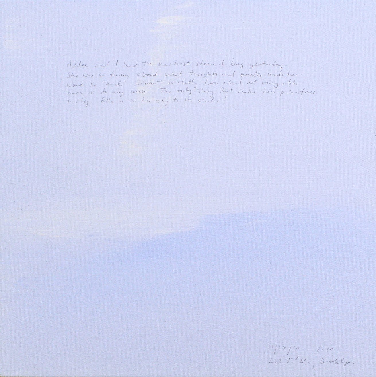 Byron Kim, Sunday Painting 11/28/2010, 2010