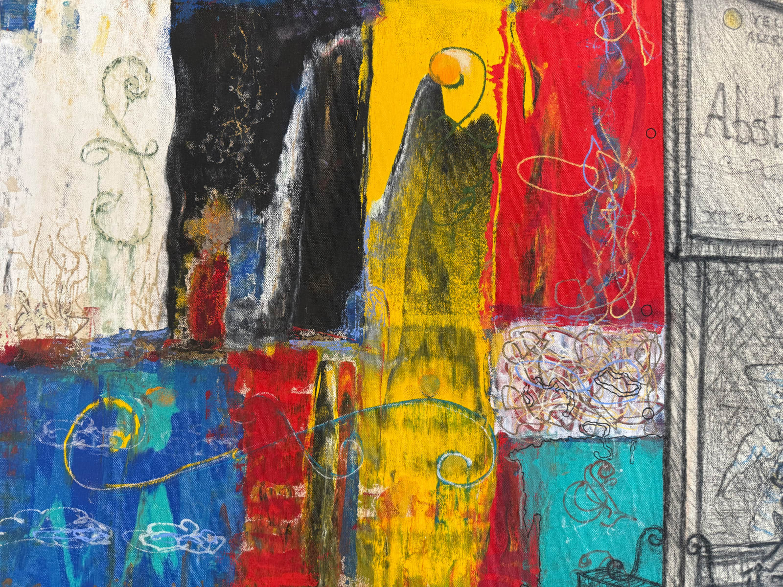 William T. Wiley, G.R. Amused, 2003